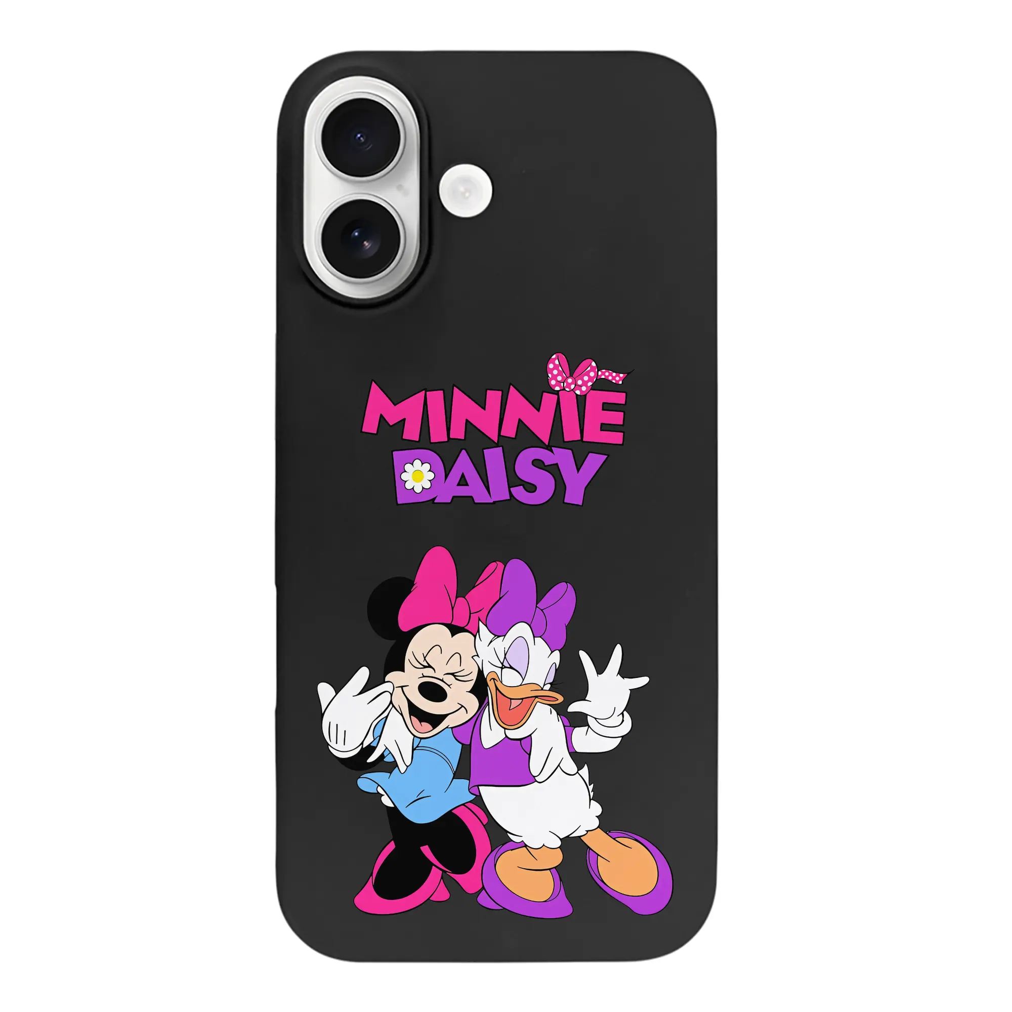 ミッキーマウス（Mickey Mouse） グッズ デイジーダック（Daisy Duck） - iPhone 17 シリーズ シリコンケース 薄型 耐衝撃 指紋防止 ソフトタッチカバー 精密フィット 傷防止 保護ケース iPhone 17/17 Air/17 Pro/17 Pro Max 対応